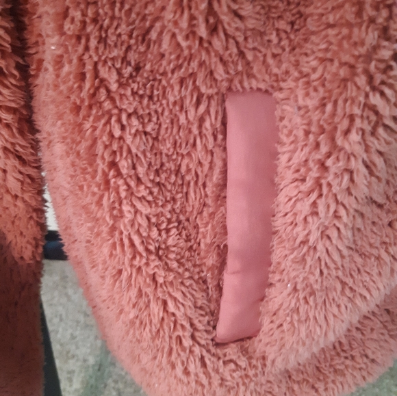 Girl's Reebok Fleece Spicy Orange Size L 14/16 - Picture 3 of 6